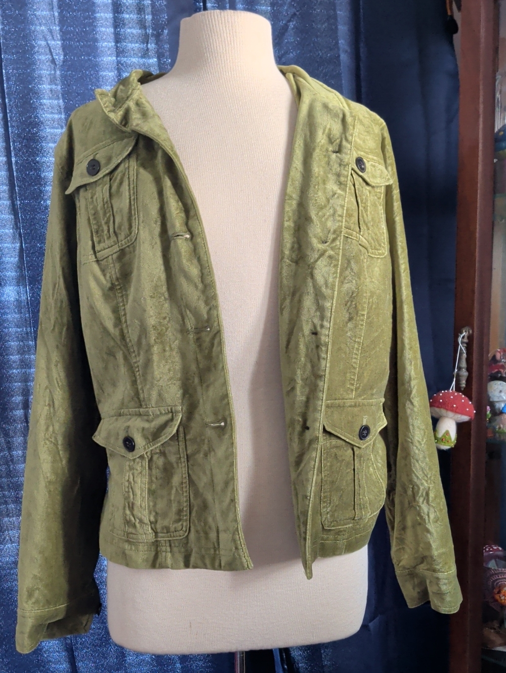 Covington Olive Green Utility Jacket